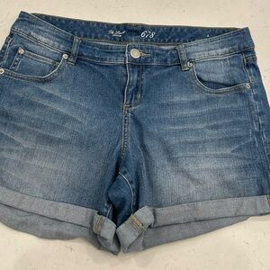 The Limited Classic Blue Jean Shorts